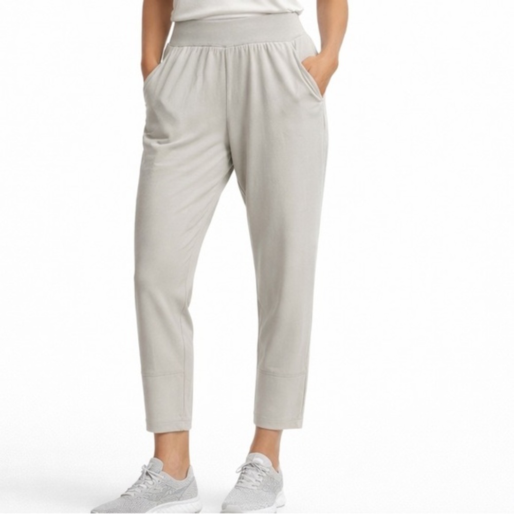 Gymshark Pause Cosy Leggings XS Grey High Rise Stretch Lounge Active Pants